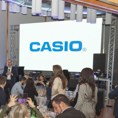 organizzazione anniversario aziendale casio